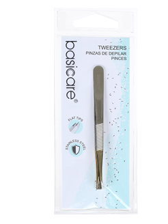  Tweezer- Stainless Steel Gold Curved Slant Tips-0