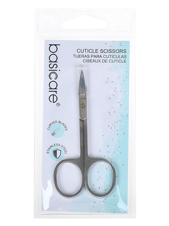 Cuticle Scissor- Precision Ground Curved Blades-0