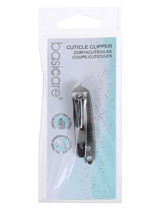 Cuticle Clipper- Contoured Slant Blades With Laser File-0