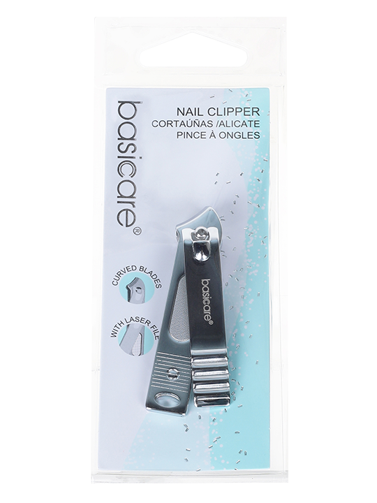 Nail Clipper- Contoured Slant Blades With Laser File-0