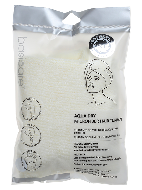 AQUS DRY MICROFIBER HAIR TURBAN-0