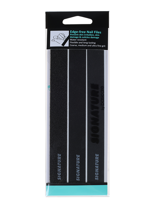 SIGNATURE Flexi-Pro Silicon Carbide Nail Files x 3-0