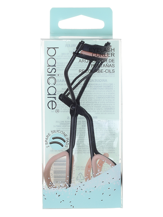EYELASH CURLER, WITH COMFORTABLE EASY - TO - GRIP HANDLE & 2 SPARE PADS-0