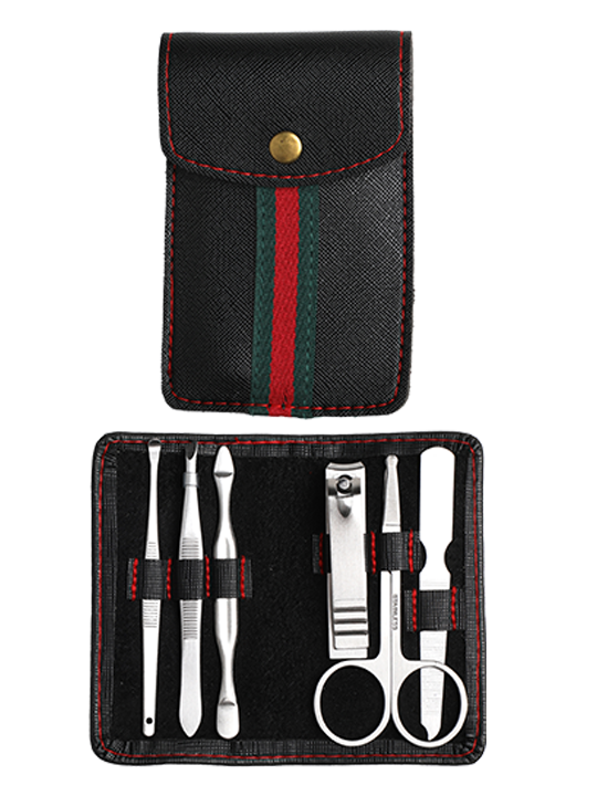 6pcs manicure set with travel pouch -0