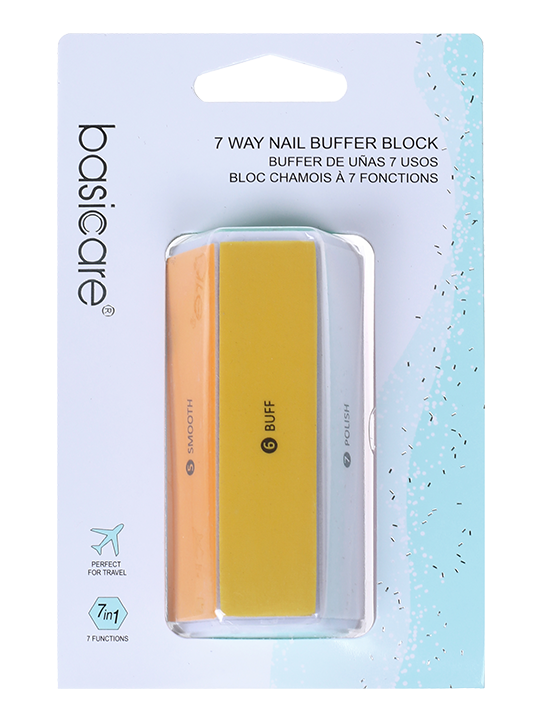 7 way nail buffer block -0