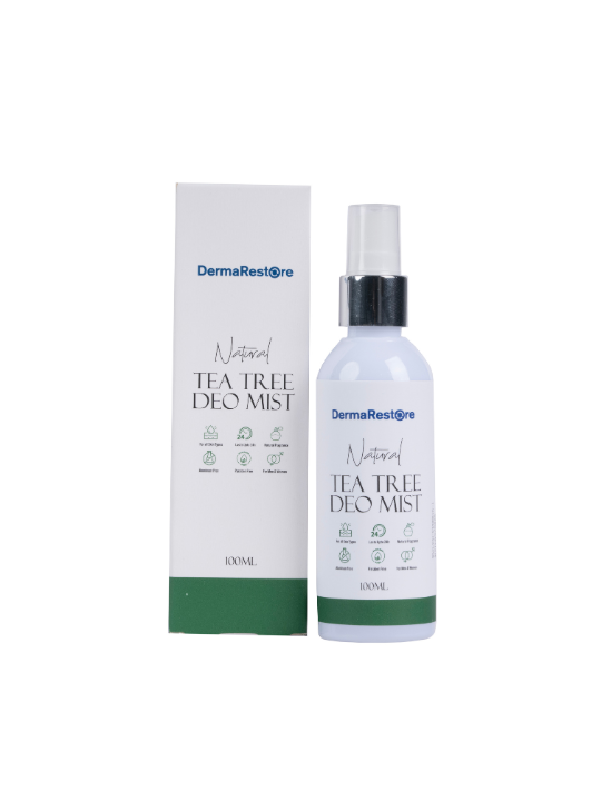 Natural Tea tree Deo mist a natural solution for body odor