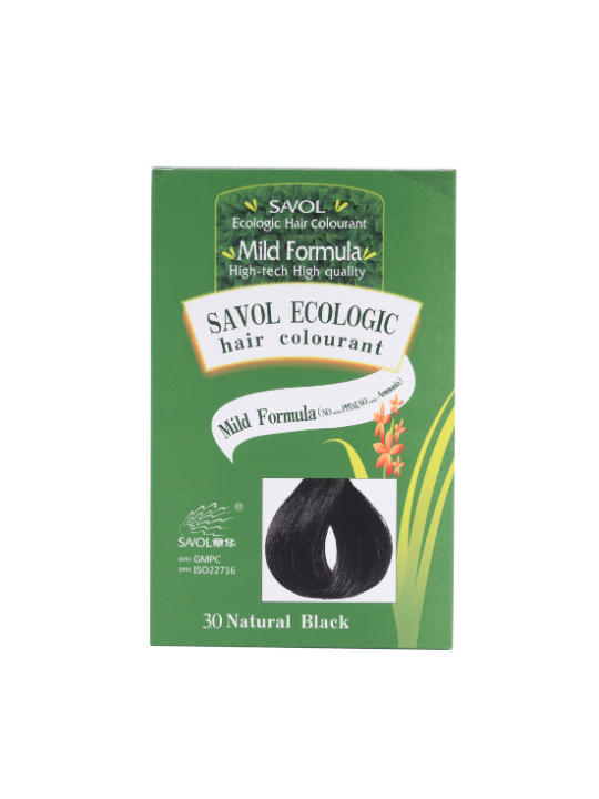Savol Ecologic Hair Color - Natural Black -0
